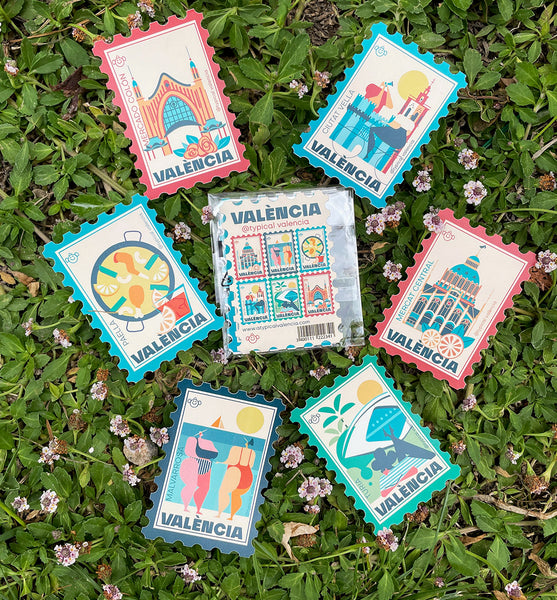 PACK ADHESIVOS VALÈNCIA// STICKER PACK VALENCIA
