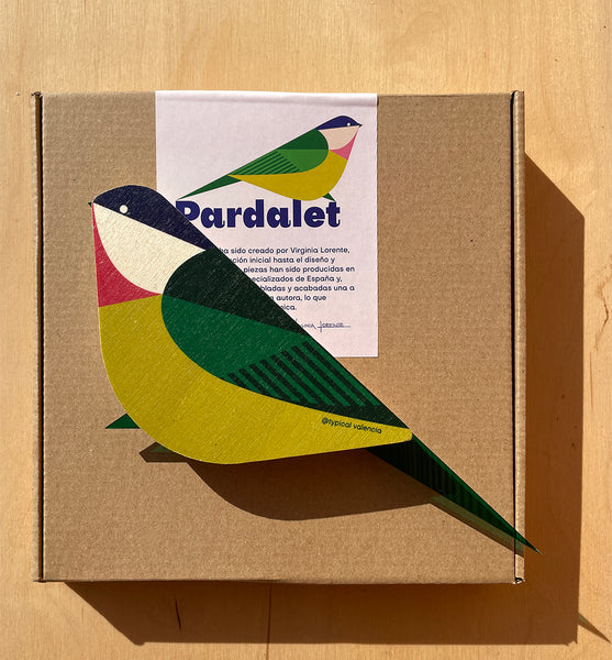 PARDALET MADERA METACRILATO