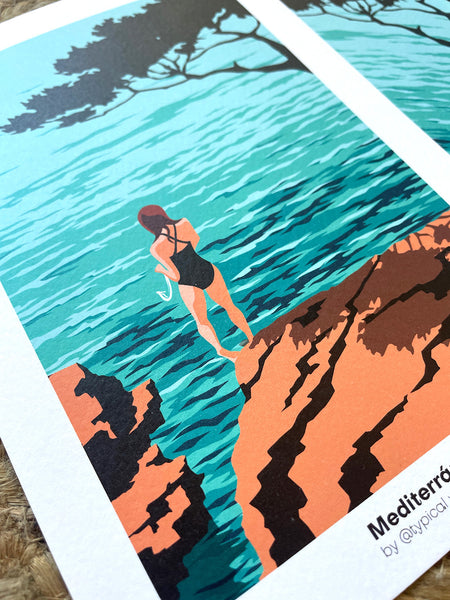 LÁMINA / PRINT A5 MEDITERRÁNEO2