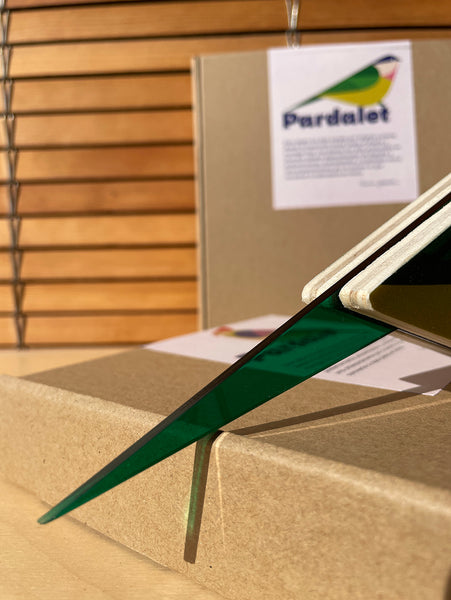 PARDALET MADERA METACRILATO
