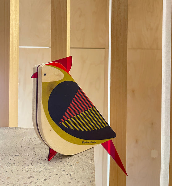 PARDALET MADERA METACRILATO