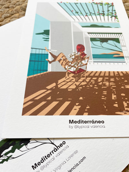 LÁMINA / PRINT A5 MEDITERRÁNEO3