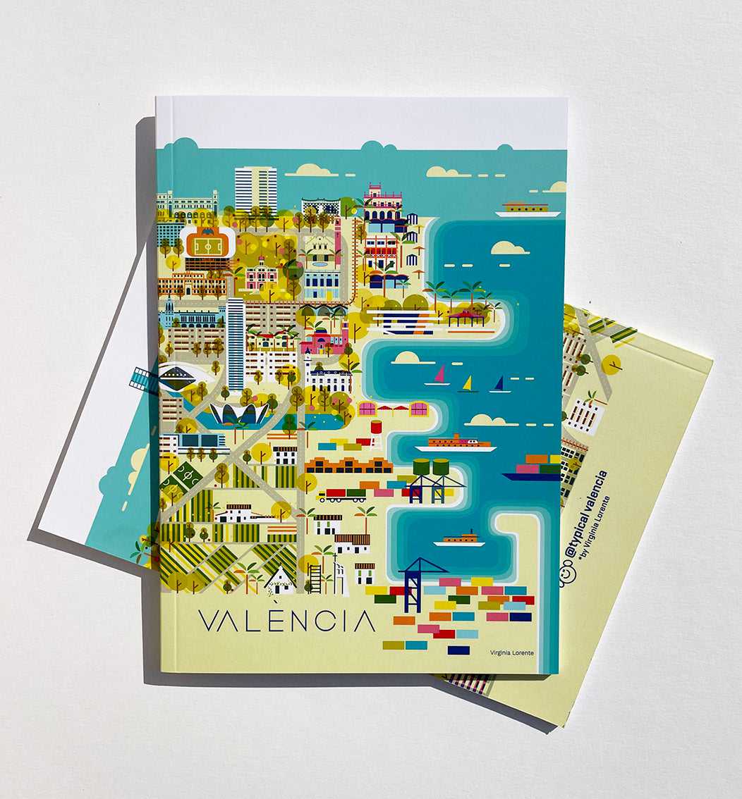 LIBRETA DISEÑO "VALENCIA CITY" / NOTEBOOK "VALENCIA CITY" DESIGN