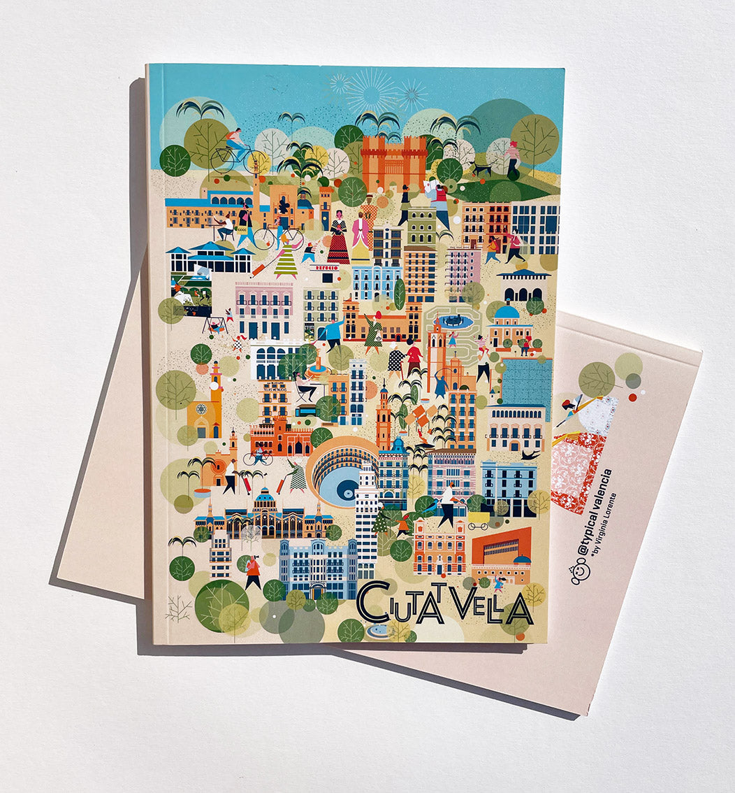 LIBRETA DISEÑO "CIUTAT VELLA" / NOTEBOOK "CIUTAT VELLA" DESIGN
