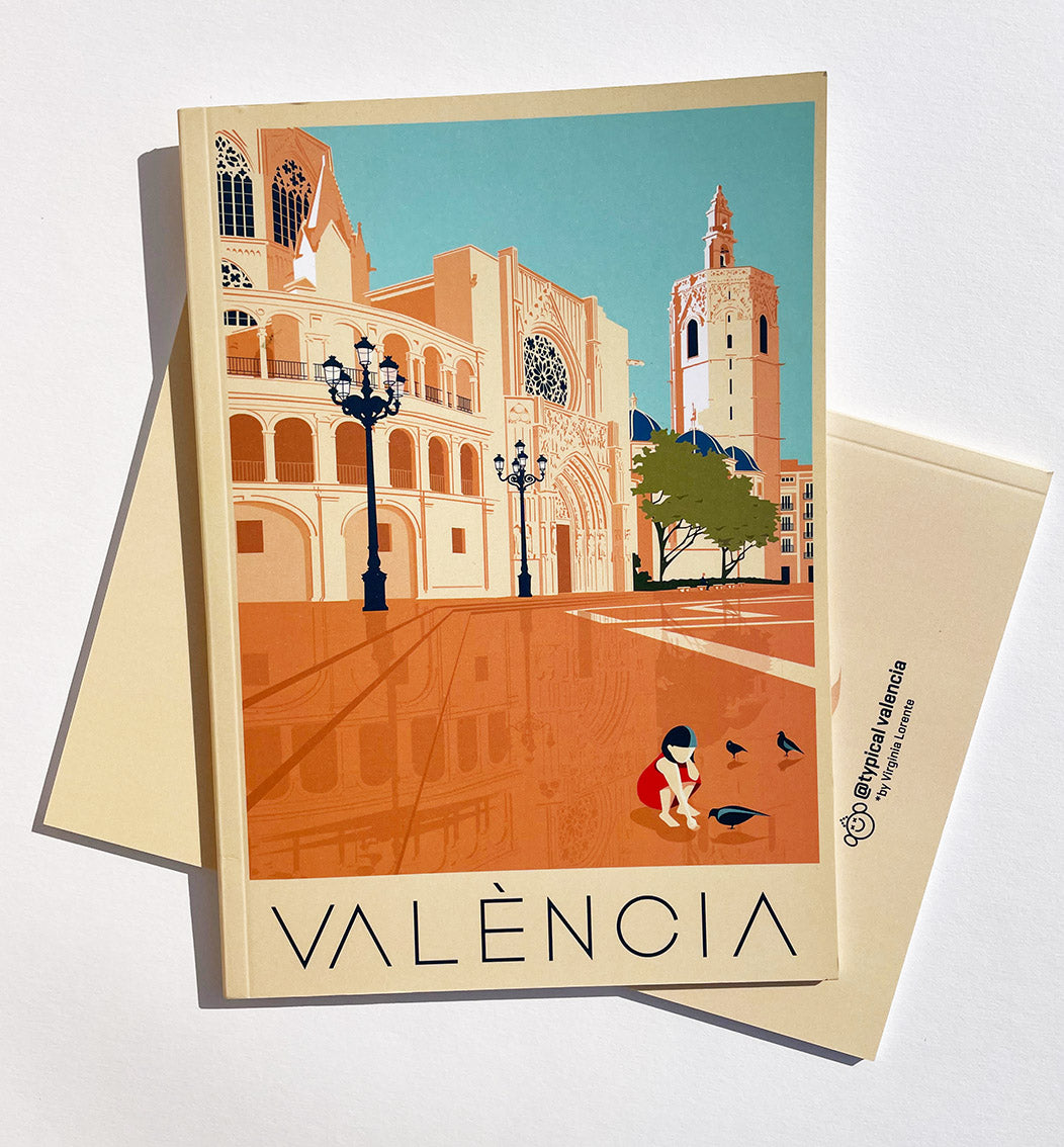 LIBRETA DISEÑO "PLAZA DE LA VIRGEN" / NOTEBOOK "PLAZA DE LA VIRGEN" DESIGN