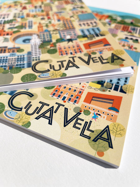 LIBRETA DISEÑO "CIUTAT VELLA" / NOTEBOOK "CIUTAT VELLA" DESIGN