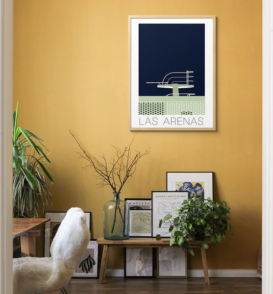 LAMINA LAS ARENAS 50X70// PRINTS LAS ARENAS  50X70