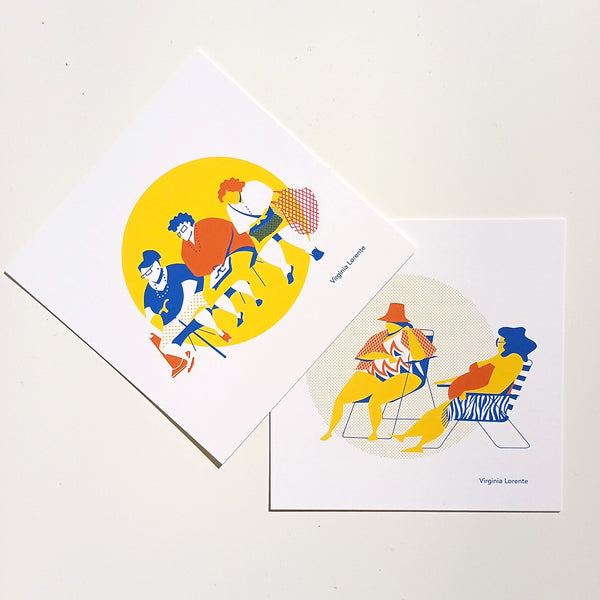 POSTAL / POSTCARD SEÑORAS