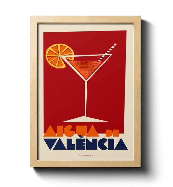 LÁMINA / PRINT A5 AIGUA DE VALÈNCIA