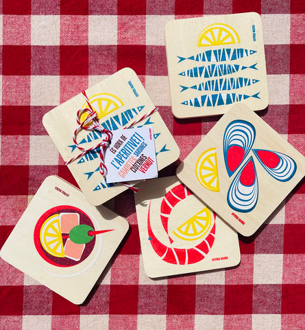 POSAVASOS APERITIVET/ APERITIF COASTERS