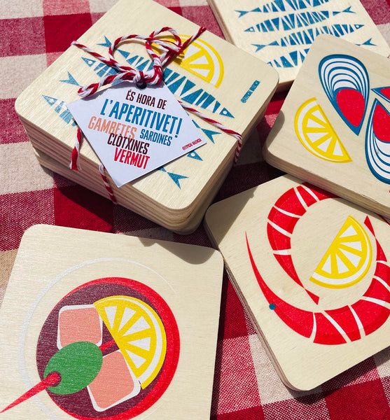 POSAVASOS APERITIVET/ APERITIF COASTERS