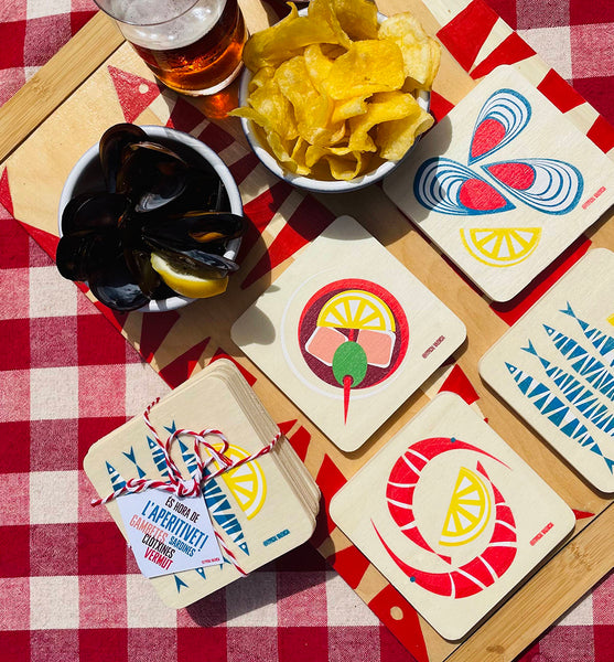 POSAVASOS APERITIVET/ APERITIF COASTERS