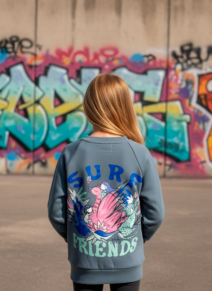 SUDADERA  MY WILD CREW by JULIETA XLF