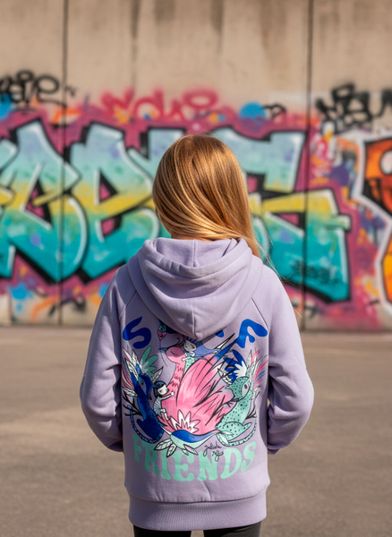 SUDADERA CAPUCHA MY WILD CREW by JULIETA XLF