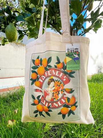 TOTEBAG TARONGES / ORANGES TOTEBAG