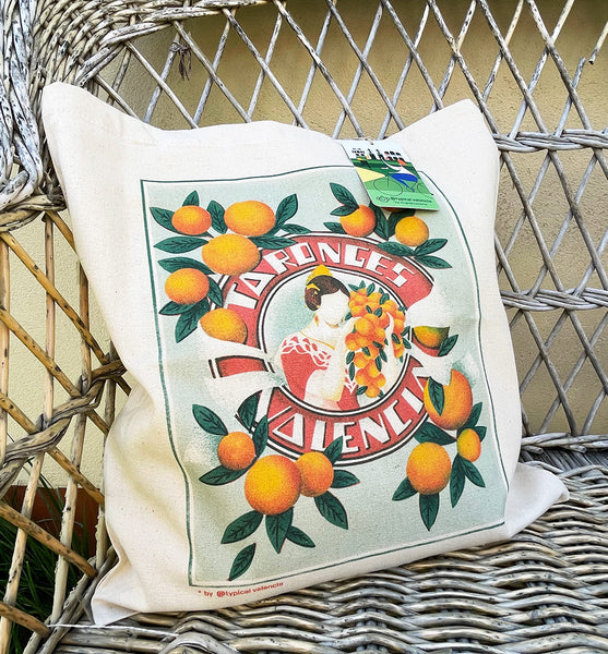 TOTEBAG TARONGES / ORANGES TOTEBAG