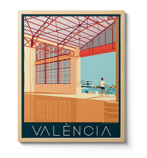 LÁMINA LA MARINA. TINGLADO Nº2.  // PRINT LA MARINA. TINGLADO Nº2.