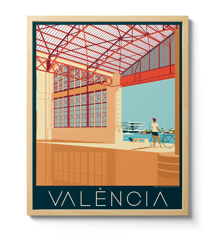 LÁMINA LA MARINA. TINGLADO Nº2.  // PRINT LA MARINA. TINGLADO Nº2.