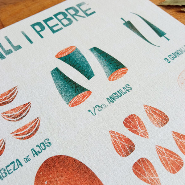 RECETAS VALENCIANAS "ALL I PEBRE" / VALENCIAN RECIPES "ALL I PEBRE"