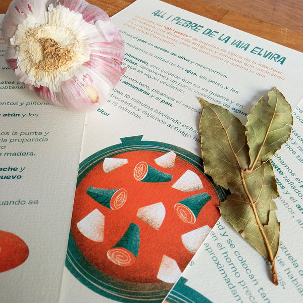 RECETAS VALENCIANAS "ALL I PEBRE" / VALENCIAN RECIPES "ALL I PEBRE"
