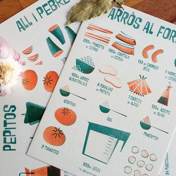 RECETAS VALENCIANAS "ALL I PEBRE" / VALENCIAN RECIPES "ALL I PEBRE"