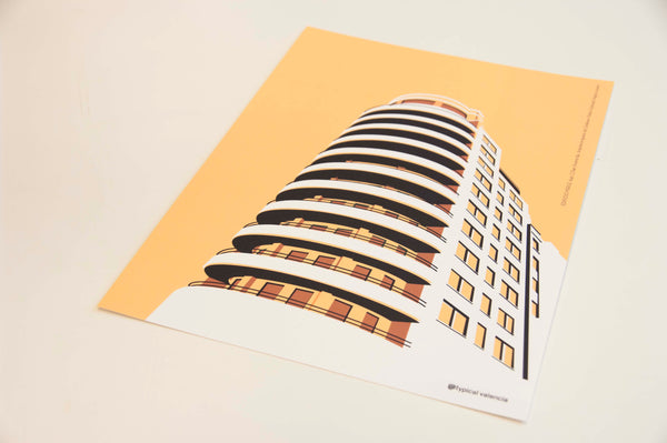 LÁMINA / PRINT EDIFICIO MERLE VARIOS FORMATOS