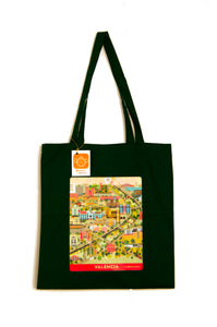 TOTEBAG VALENCIA CENTRO COLOR / VALENCIA CITY CENTER COLOUR TOTEBAG