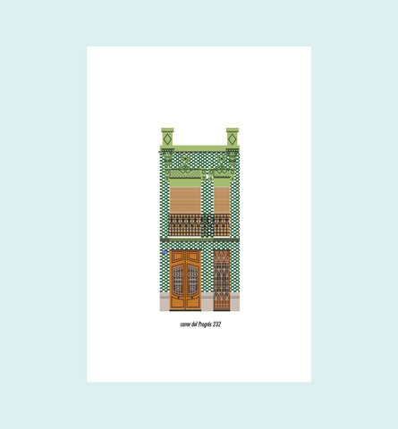 POSTAL / POSTCARD CABANYAL PROGRESO 232