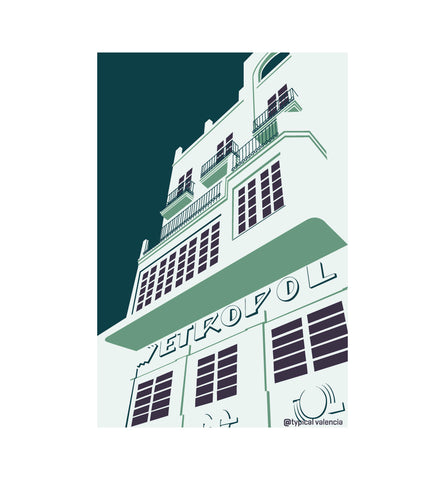 POSTAL / POSTCARD EDIFICIO METROPOL