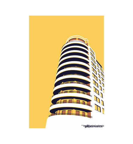 POSTAL / POSTCARD EDIFICIO MERLE