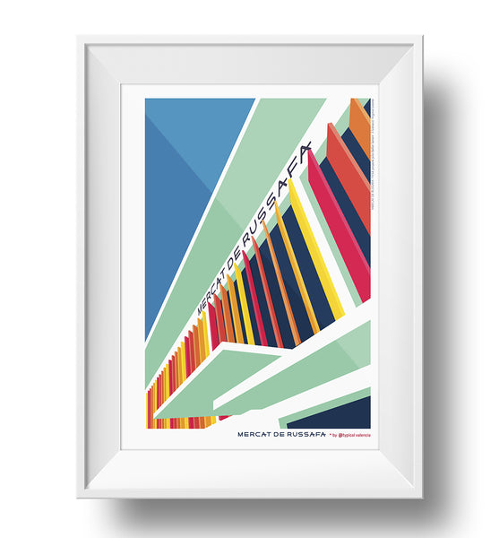 LAMINAS MERCADO RUSSAFA / PRINTS RUSSAFA MARKET 30X40