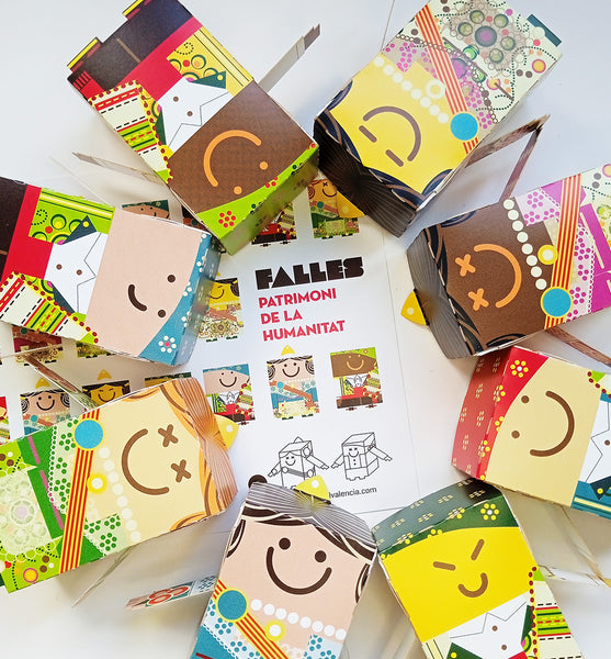 MONTABLE FALLERO 02 // FOLDABLE PAPER TOY FALLERO 02