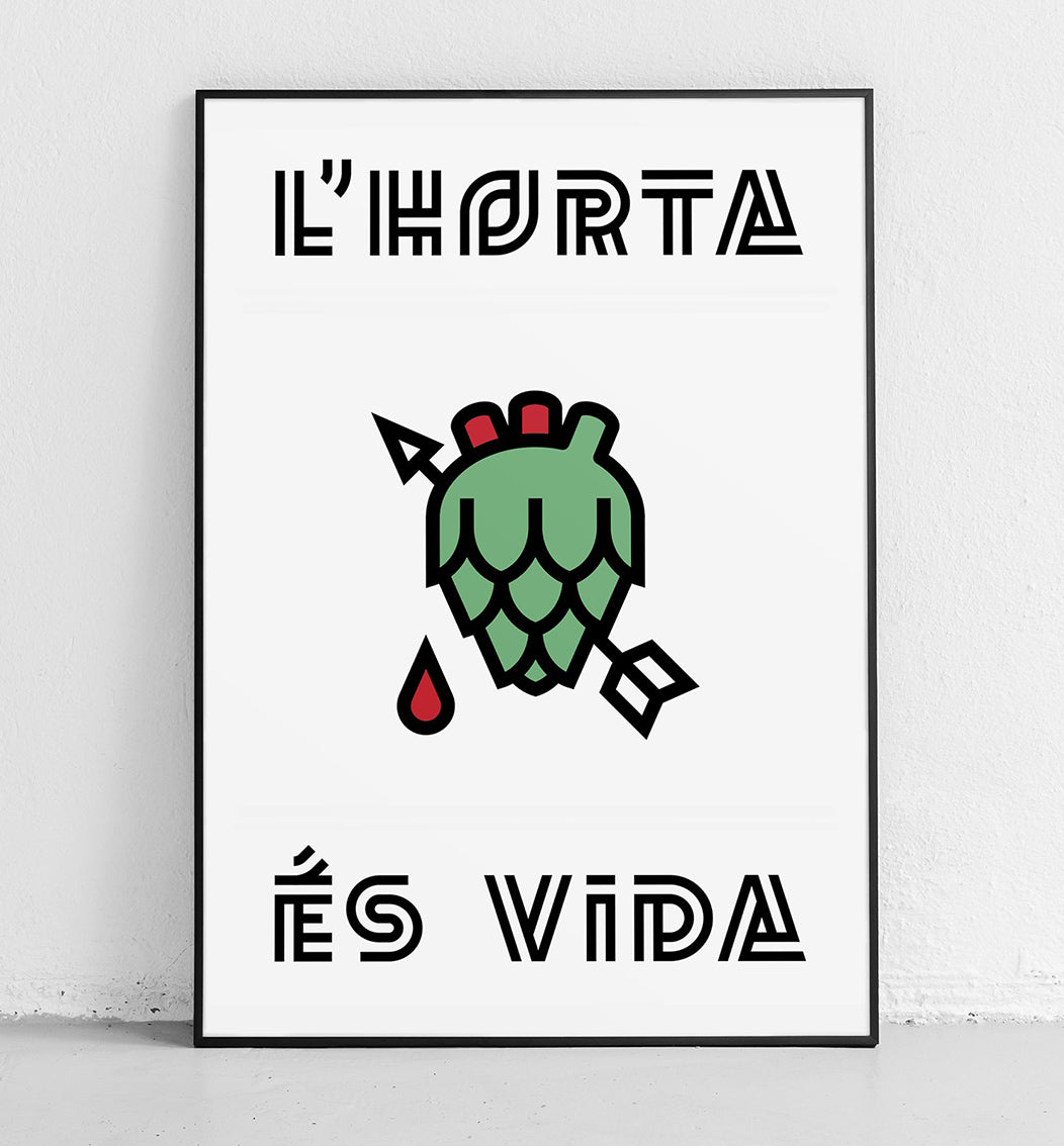 PRINT L'HORTA ÉS VIDA by DIEGO MIR